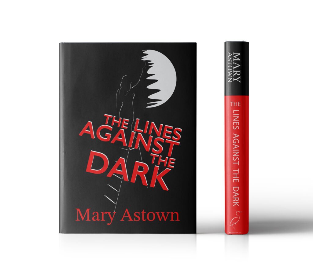 the lines against the dark